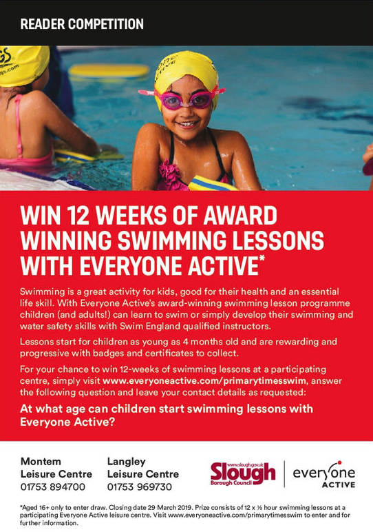 everyone active free swim and gym