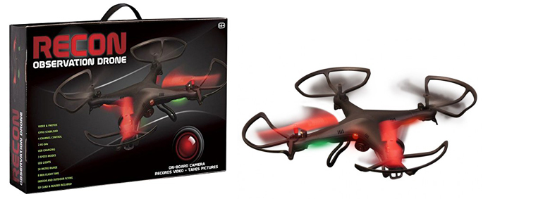 Recon quadcopter shop drone with camera
