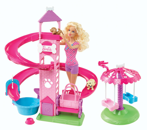 barbie doll slide