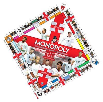 WIN Monopoly England Football Stars