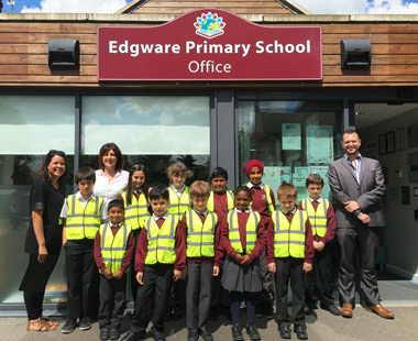 edgware staying pupils visibility broadwalk enable 20th