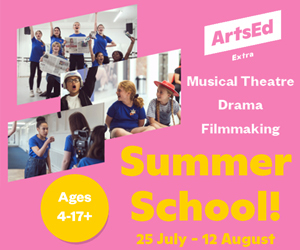 Advert: https://artsed.co.uk/course-types/holiday-and-weekend/?utm_medium=newsletter&utm_source=external&utm_campaign=22-summer-school&utm_content=primary-times