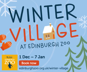 Advert: https://www.edinburghzoo.org.uk/winter-village/