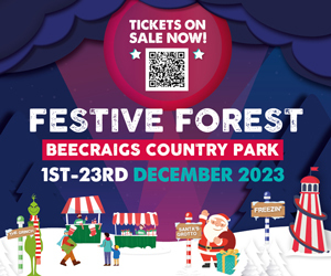 Advert: https://beecraigsfestiveforest.com