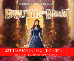 Advert: https://www.blackpoolpleasurebeach.com/shows/beauty-and-the-beast-the-pantomime/