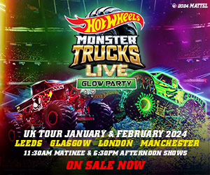 Advert: https://www.livenation.co.uk/artist-hot-wheels-monster-trucks-live-1272524?location=Glasgow,United-Kingdom