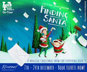 Advert: https://www.ucl.ac.uk/culture/whats-on/little-angel-theatre-presents-finding-santa?utm_source=Primary%20Times&utm_medium=Solus&utm_campaign=Finding%20Santa