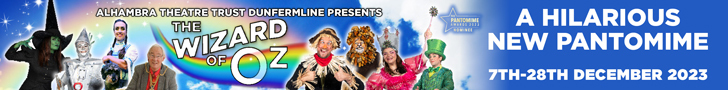 Advert: https://alhambradunfermline.com/event/the-wizard-of-oz-december-panto/