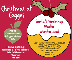 Advert: https://www.cogges.org.uk