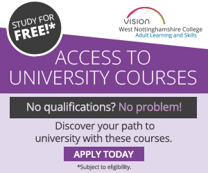 Advert: https://wnc.ac.uk/Adults/access-to-university.aspx?utm_source=primary_times&utm_medium=mpu&utm_campaign=access