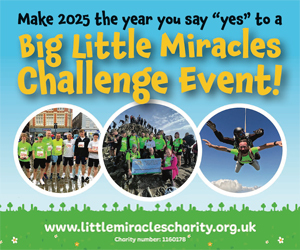 Advert: https://www.littlemiraclescharity.org.uk
