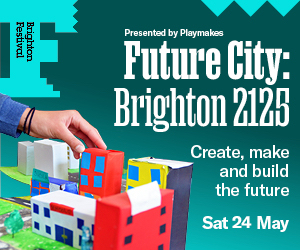 Advert: https://brightonfestival.org/whats-on/XL2-future-city-brighton-2125/