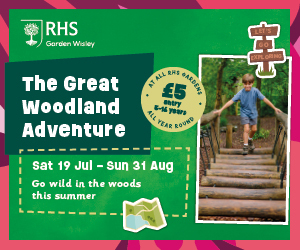 Advert: https://www.rhs.org.uk/gardens/wisley/whats-on/summer-holidays