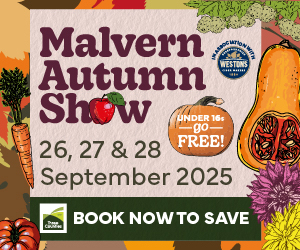 Advert: https://malvernautumn.co.uk