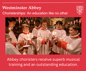Advert: https://choirschool.westminster-abbey.org