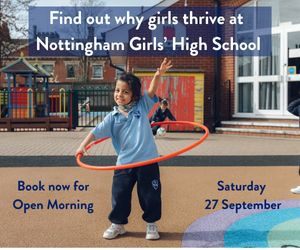 Advert: https://nottinghamgirlshigh.gdst.net/events/open-day