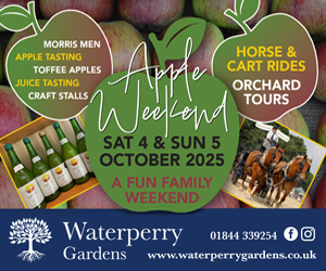 Advert: https://www.waterperrygardens.co.uk/whats-on/