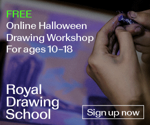 Advert: https://royaldrawingschool.org/courses/digital-studio-young-artists?utm_medium=display&utm_source=primarytimes