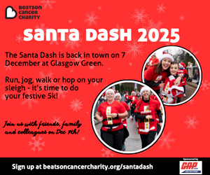 Advert: https://www.beatsoncancercharity.org/events/2025/december/santa-dash-2025/