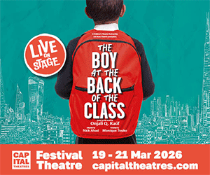 Advert: https://www.capitaltheatres.com/shows/the-boy-at-the-back-of-the-class/