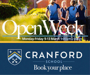 Advert: https://www.cranfordschool.co.uk/