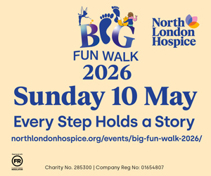Advert: https://northlondonhospice.org/events/big-fun-walk-2026/