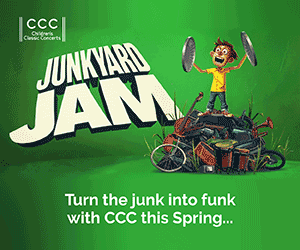 Advert: https://childrensclassicconcerts.co.uk/events/junkyard-jam/