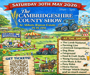 Advert: https://www.ticketebo.co.uk/cambridgeshire-young-farmers/cambridgeshire-county-show-2026