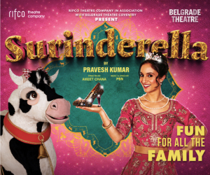 Advert: https://www.artsdepot.co.uk/event/surinderella/