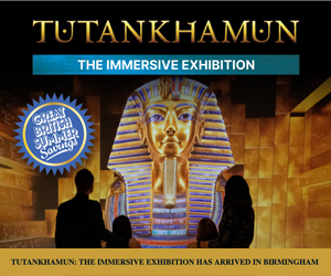 Advert: https://tutankhamunexperience.com/birmingham/?utm_source=Primary_Times_summer&utm_medium=partner&utm_campaign=Email&utm_id=621913_lon