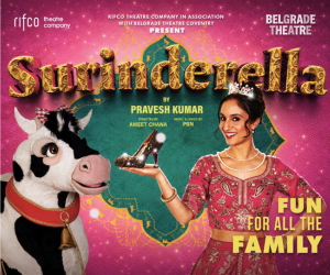 Advert: https://www.woodville.co.uk/events/surinderella/