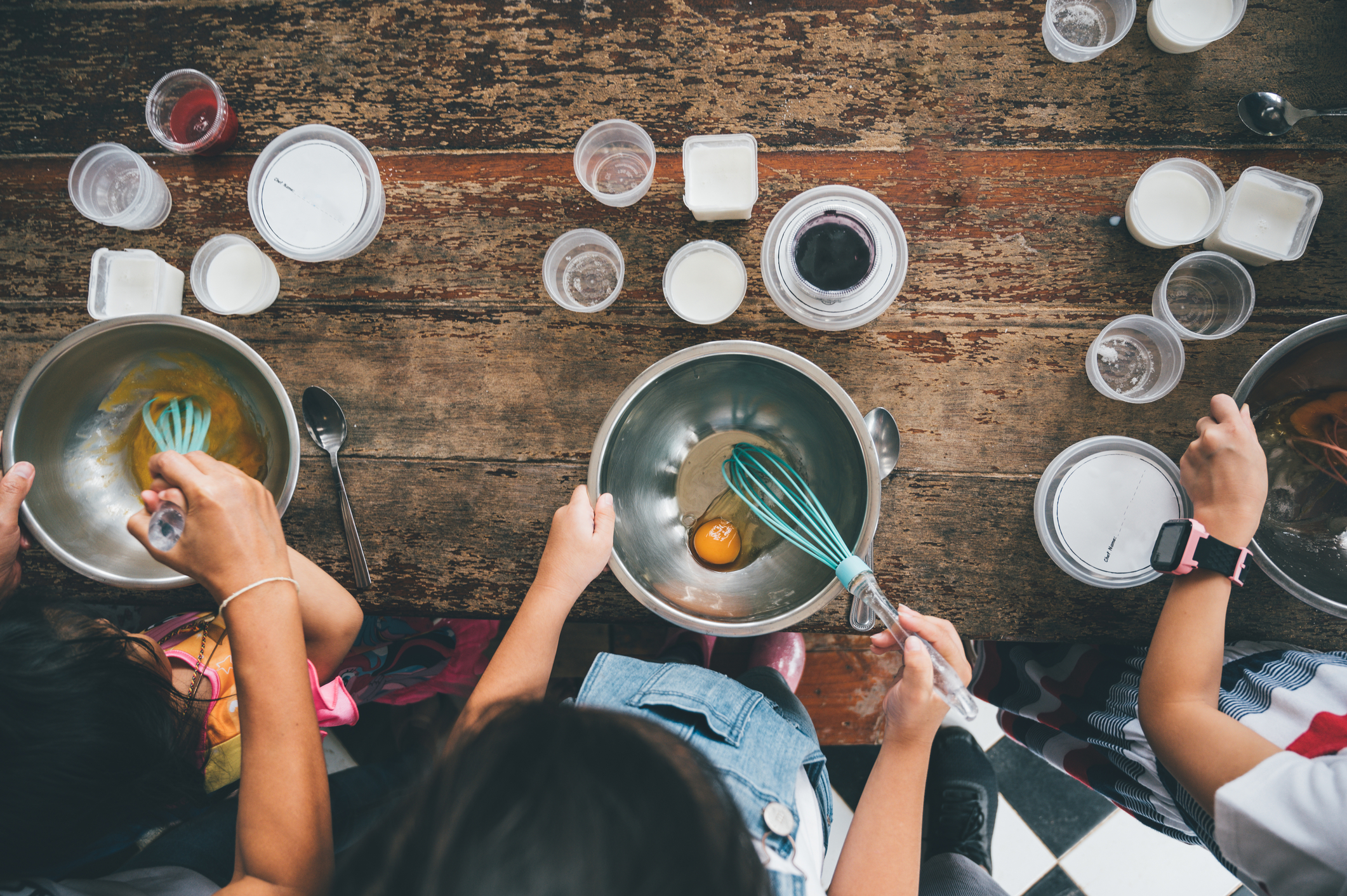 Cooking with kids and for families
